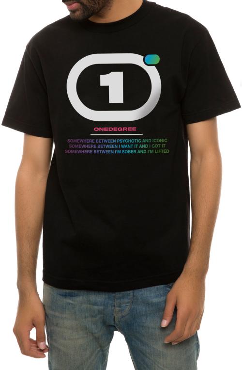 The Psychotic Tee in Black