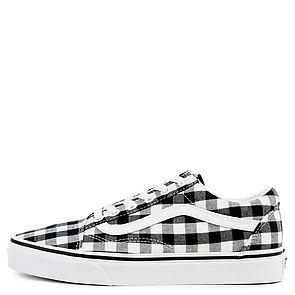 Women's Old Skool Gingham in Black/True White