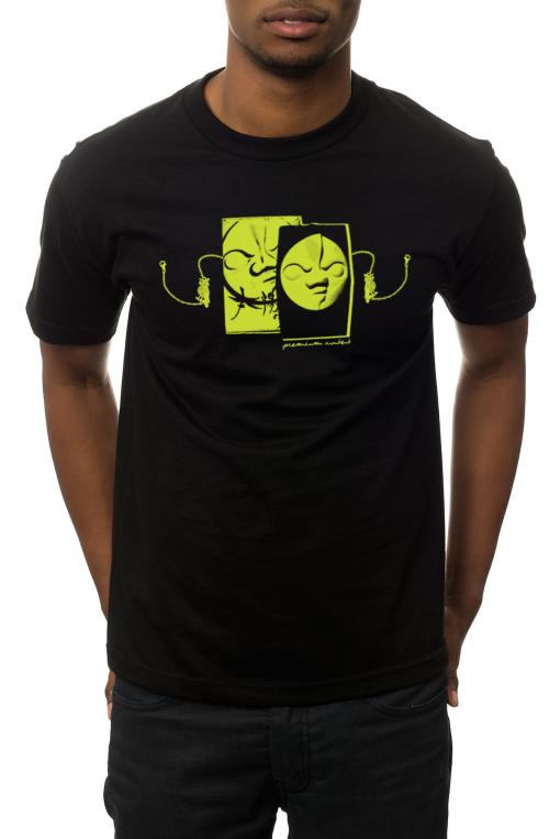 The Gemini Tee in Black