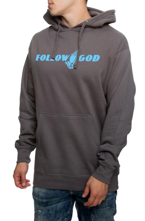 The Follow God Hoodie in Charcoal