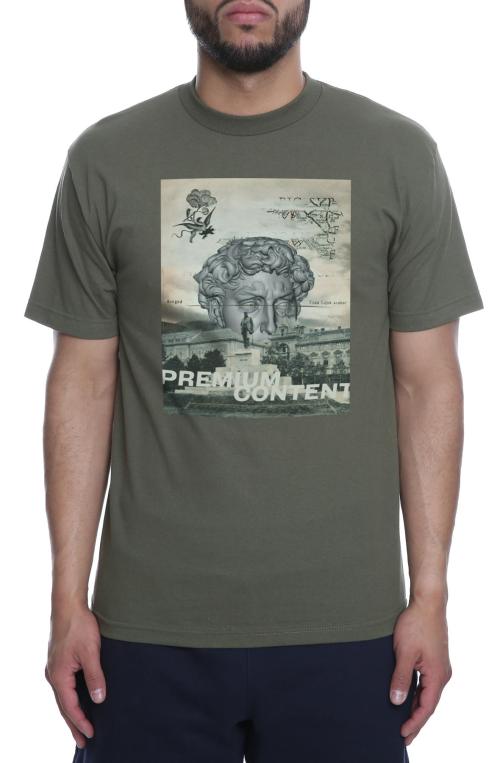 The Imperial Tee in Military Green