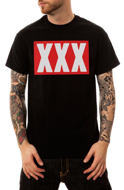 The XXX Mag Tee in Black