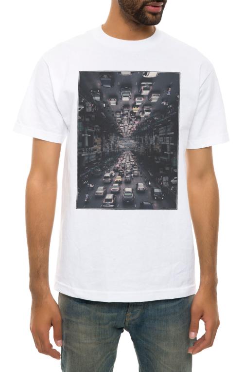 The Traffic Tee in White