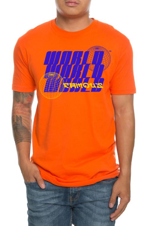 The World Famous Tee in Orange