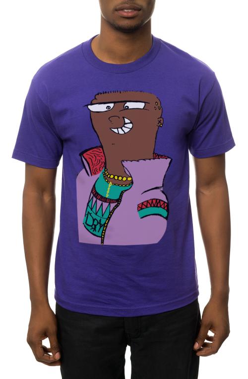 The Lumphead Tee in Purple