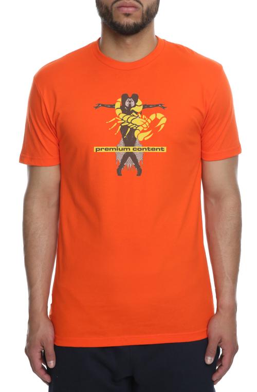 The Scorpio Lady Tee in Orange