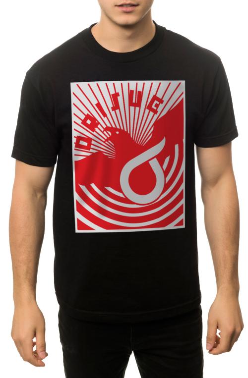 The Bird Poster Tee in Black