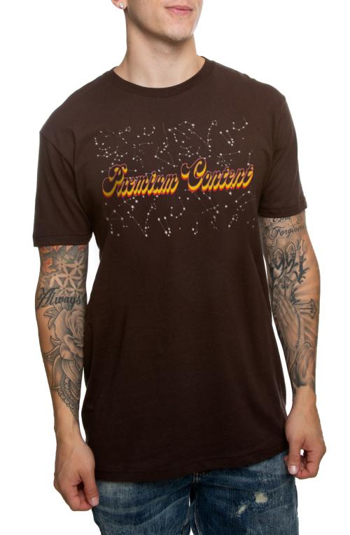 The Whats Your Sign Tee in Dark Chocolate