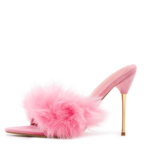 Fuji Fur High Heels