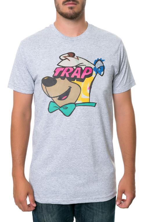 The Trap Art Tee in Heather Grey