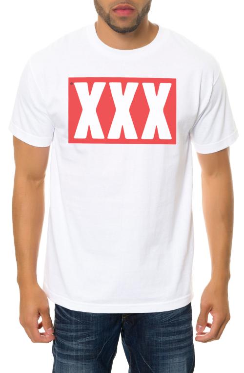 The XXX Mag Tee in White