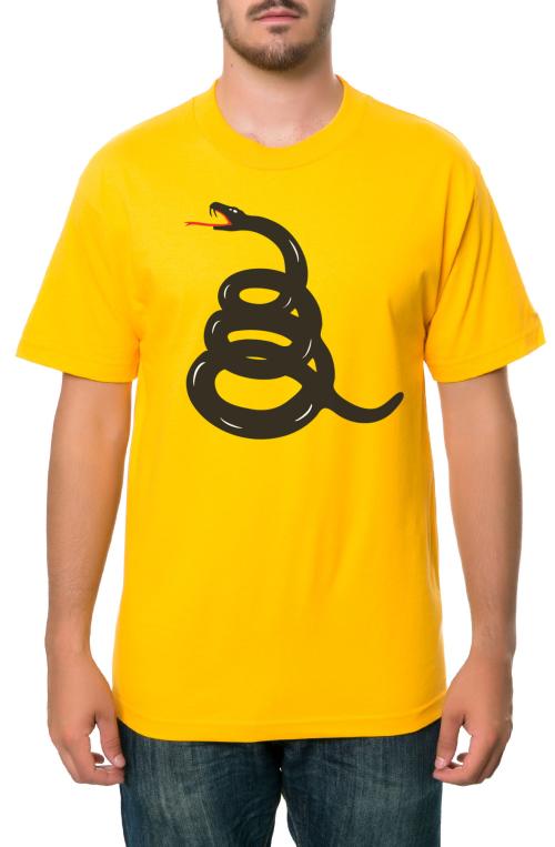 The Black Mamba Tee in Gold