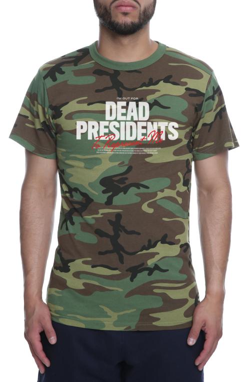 The Dead Prezzies Tee in Camouflage