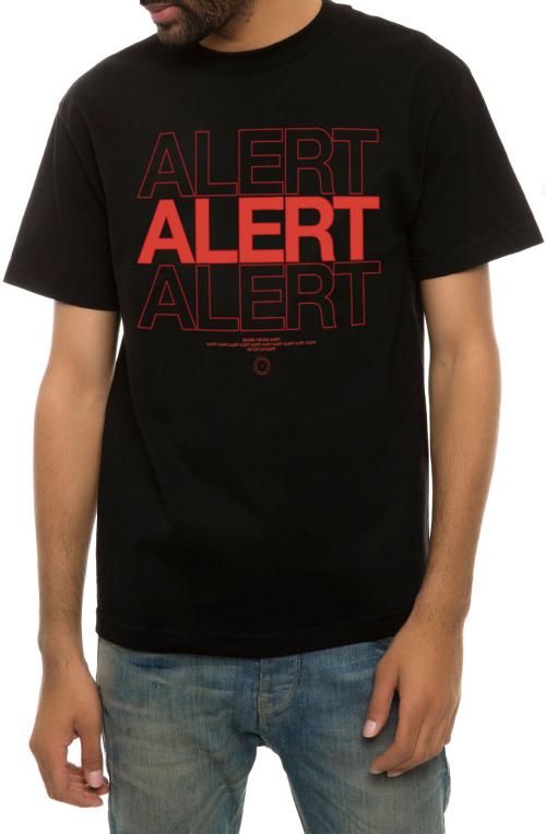 The Alert Tee in Black
