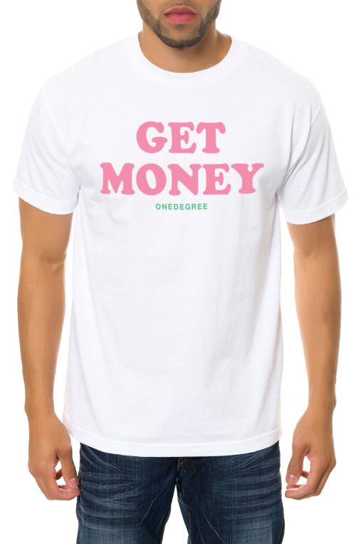 The Get Money Tee in White