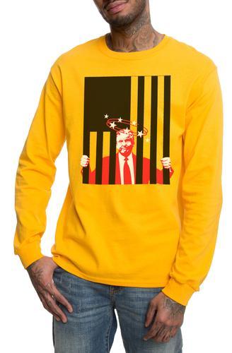 The Behind Bars 2020 Long Sleeve Tee in Gold