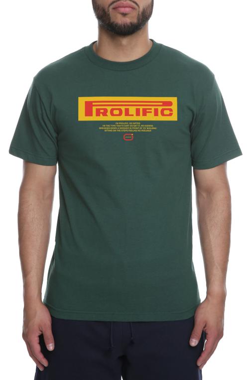 The Prolific Tee in Forest Green