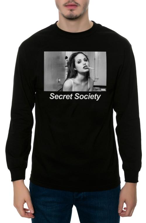 The Young Lee LS Tee in Black