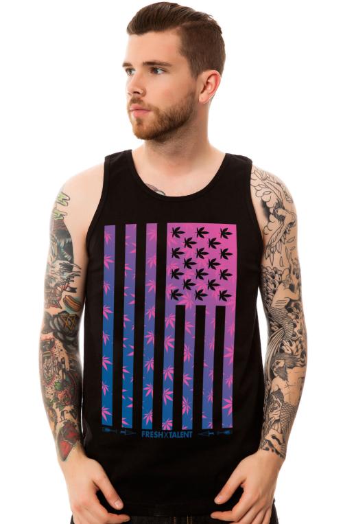 The Burn Free Tank Top in Black
