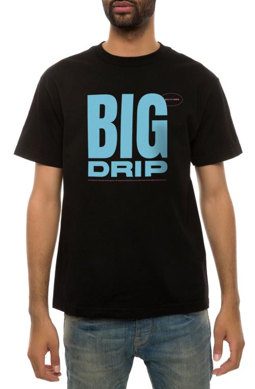 The Big Drip 24/7 Tee in Black