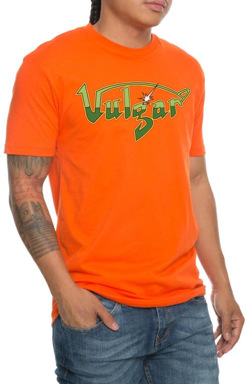 The Arcade Tee in Orange