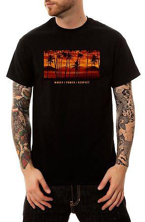 The Miami Palms T-Shirt in Black