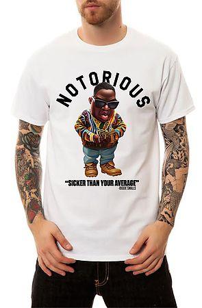 The Biggie Toon T-Shirt in White