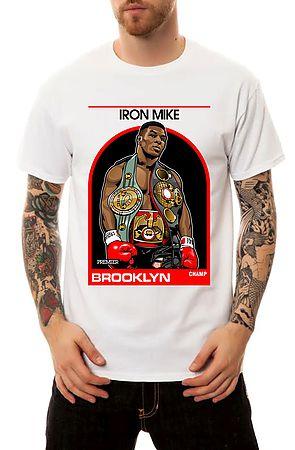 The Iron Mike Bball Card T-Shirt in White