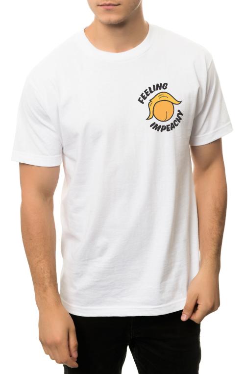 The Impeachy Tee in White