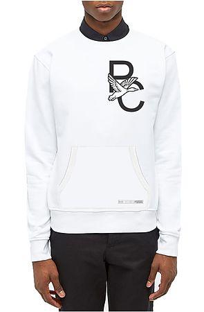 Varsity Crew Sweatshirt with Pockets