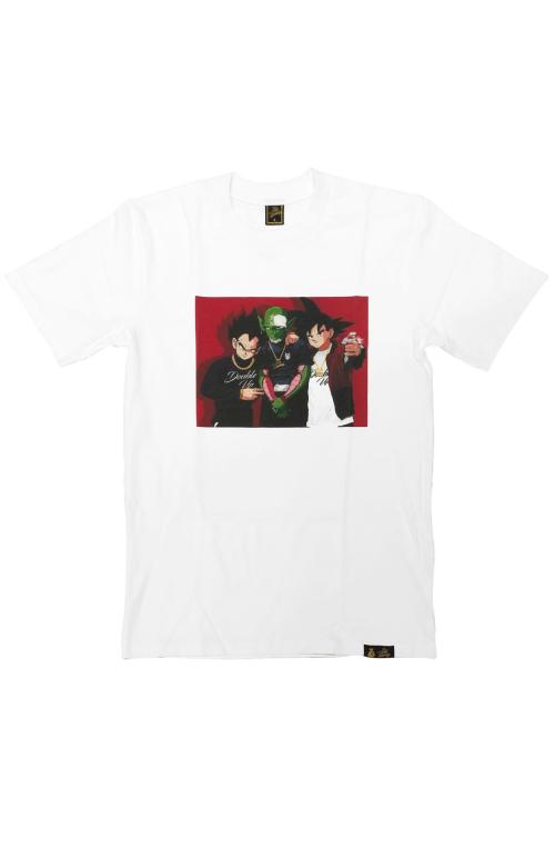 Stay Winning x Double Up DBZ/PIF White Tee