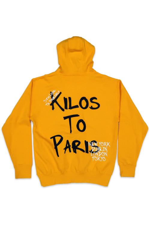 Kilos in The Dark Hoodie in Yellow