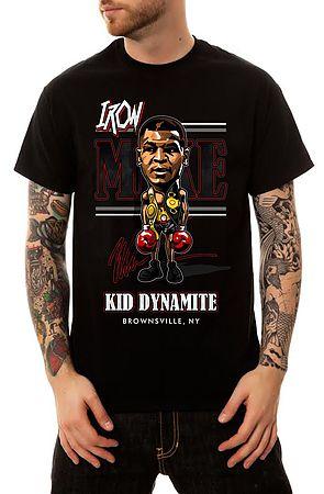 The Iron Mike Caricature T-Shirt in Black