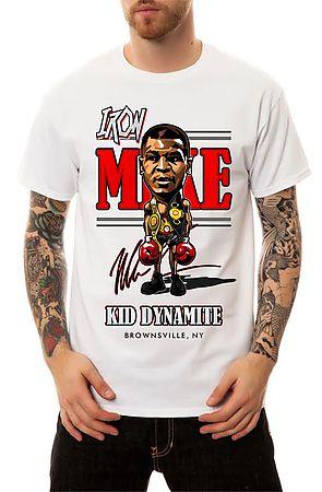 The Iron Mike Caricature T-Shirt in White