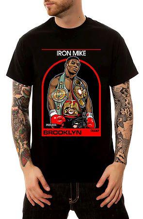 The Iron Mike Bball Card T-Shirt in Black