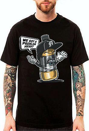 The Doughboy Bottleboyz T-shirt in Black