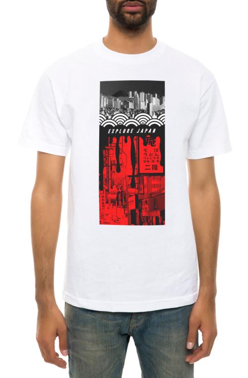 The Explore Japan Tee in White