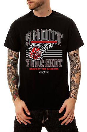 The Shoot your Shot T-Shirt in Black