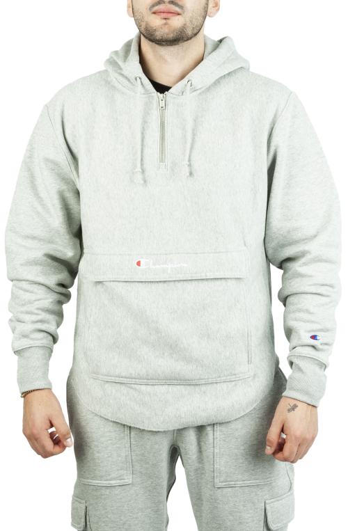Reverse Weave Boxy Anorak