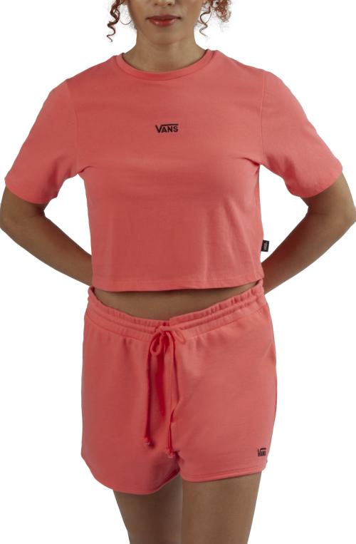 Flying V Sport Crop Crew Tee