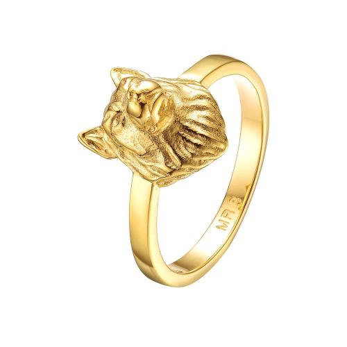 Mister Wolf Ring Gold