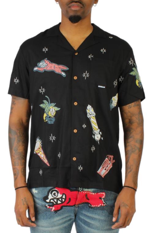Snacks Woven Button Up Shirt