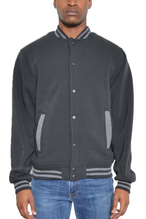 Fleece Varsity Jacket