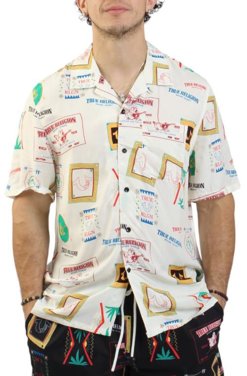 Resort Print Camp Collar Shirt