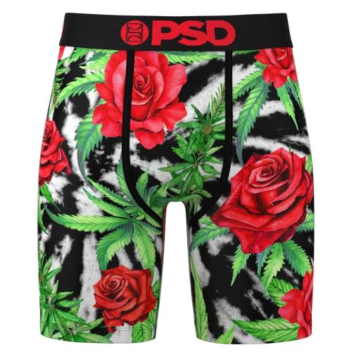Red Rose Buds Boxer Briefs
