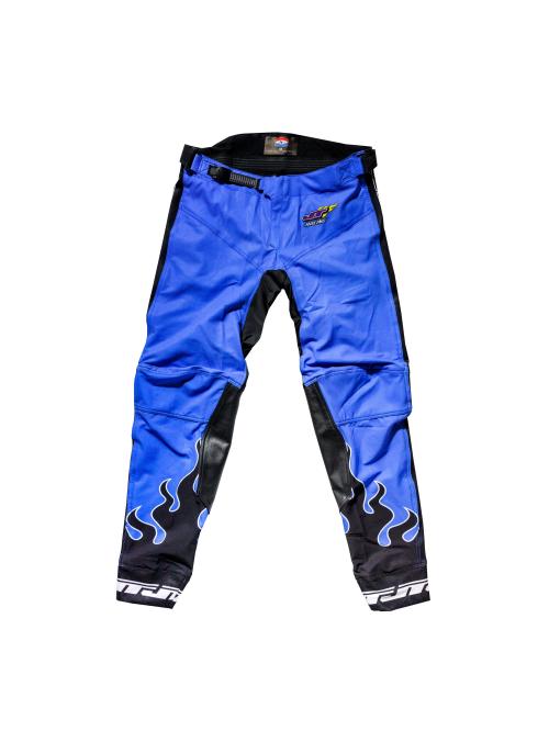 90s Blue Flame MX Pants