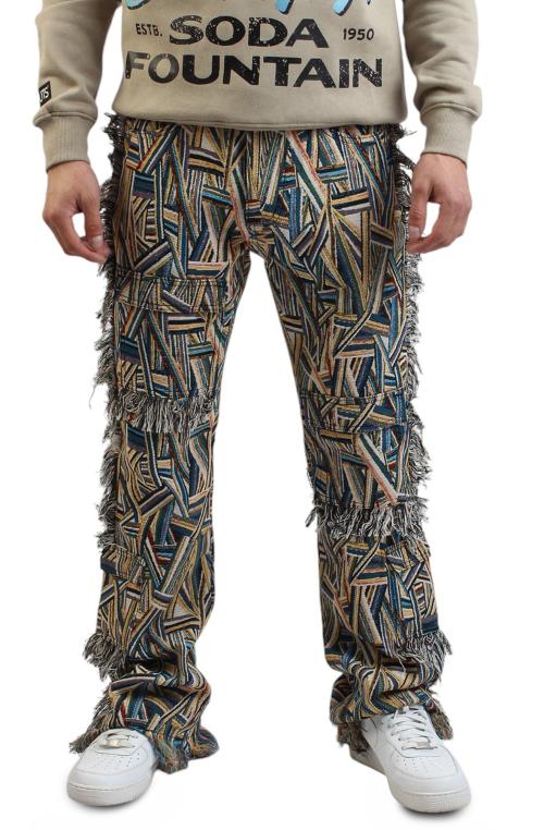 Tapestry Tassel Jeans