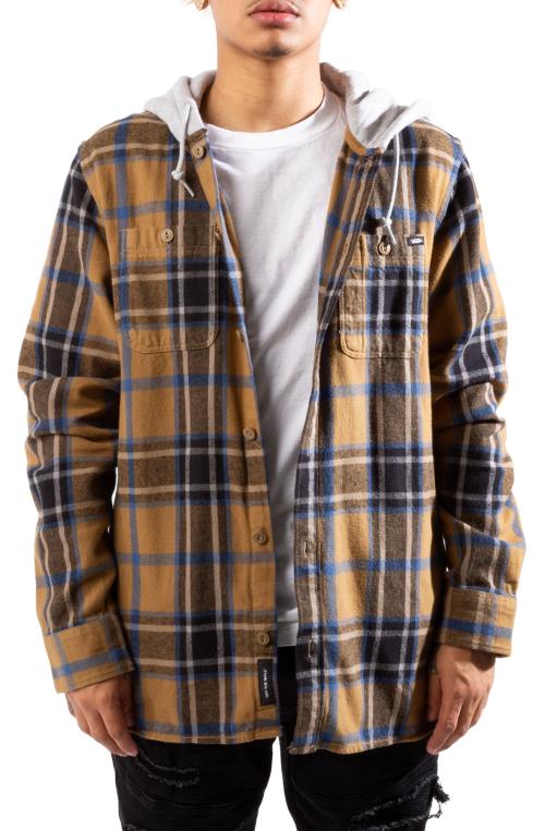 Lopes Hooded Flannel Shirt