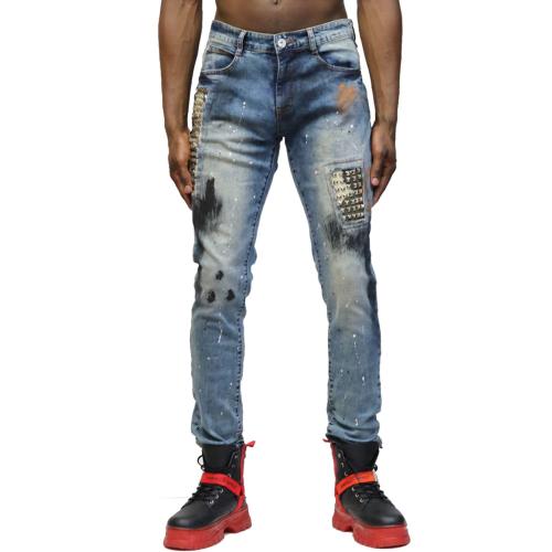 Pike Washed Skinny Denim Pants