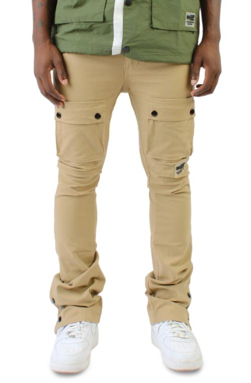 Verde Men's premium twill cargo pant with multi functional pockets